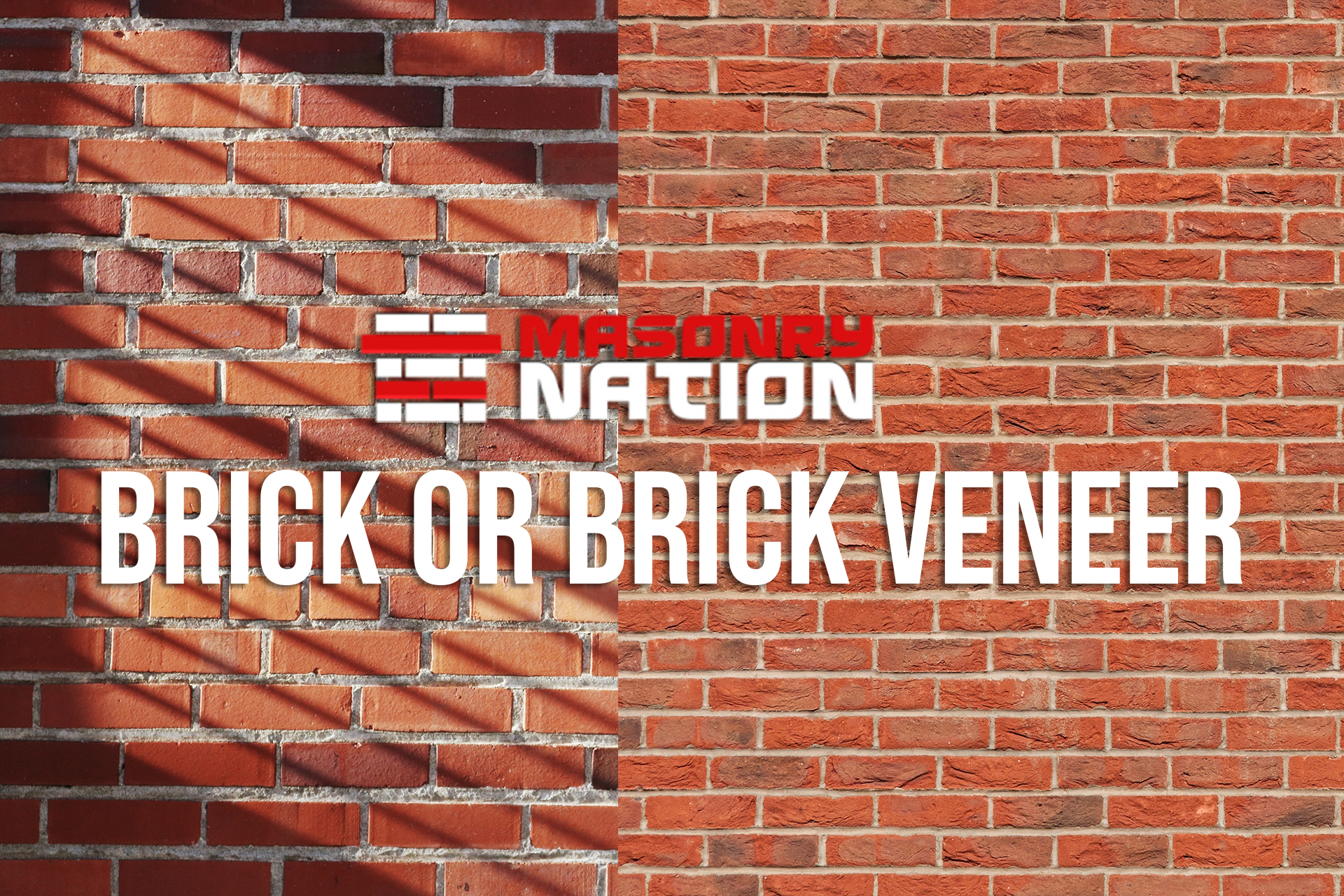 brick or brick veneer